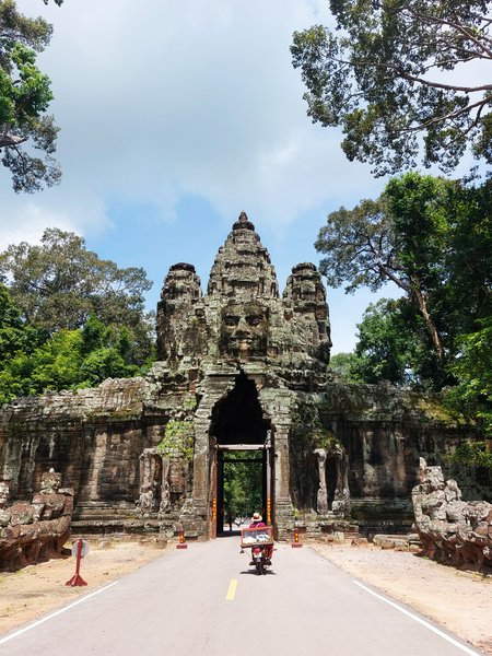Parco archeologico di Angkor, Angkor Tohm Victory Gate | Avventure nel Mondo