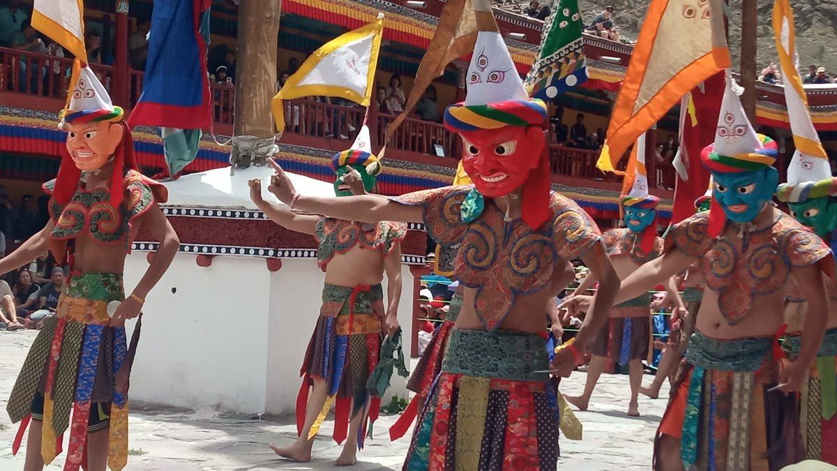 Maschere tradizionali Festival Ladakh India | Avventure nel Mondo