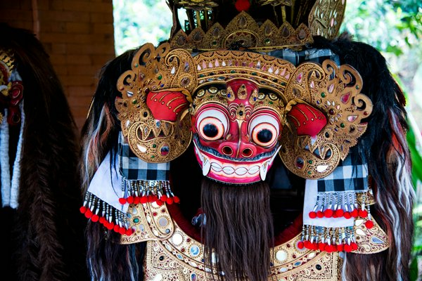 Maschera tradizionale balinese Maschera tradizionale balinese | Avventure nel Mondo