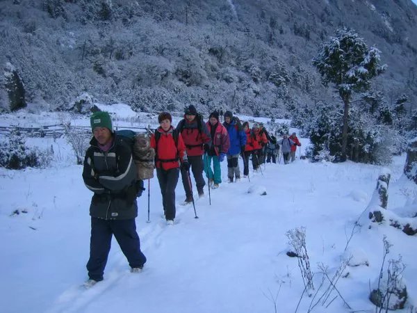 trek da Ghunsa a Kambachen - gruppo Alvisi