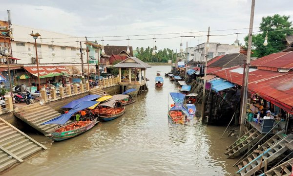 Bangkok, floating market | Avventure nel Mondo