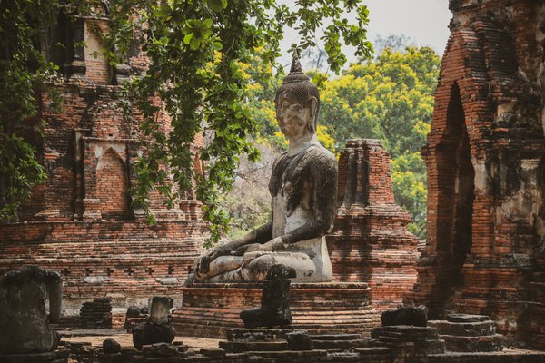 Ayutthaya, statua del Buddha | Avventure nel Mondo