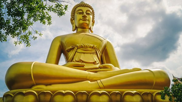 Buddha gigante, Wat Paknam, Bangkok Buddha gigante, Wat Paknam, Bangkok | Avventure nel Mondo