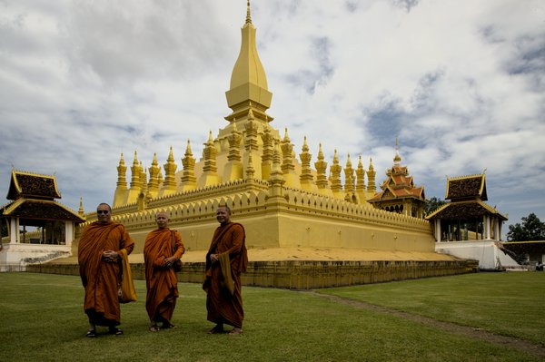 Pagoda di That Luang, Vientiane | Avventure nel Mondo