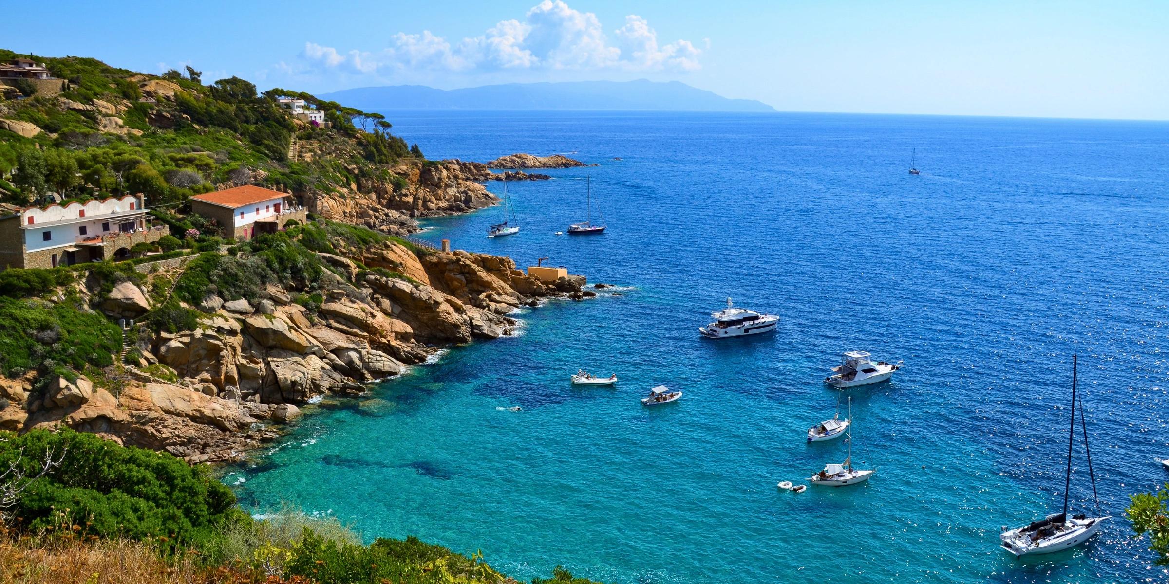 Mare e calette dell'Arcipelago Toscano · vacanza in barca a vela tra Elba e Giglio